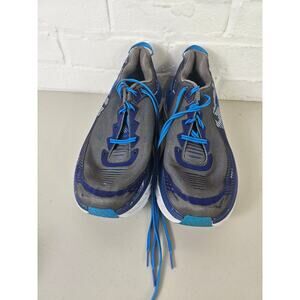 Hoka Men's Stinson Atr 5 Trail Running Shoes Sneakers Gray Blue Size 12 US